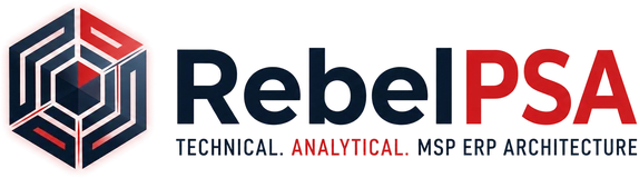 RebelPSA — technical, analytical MSP ERP architecture